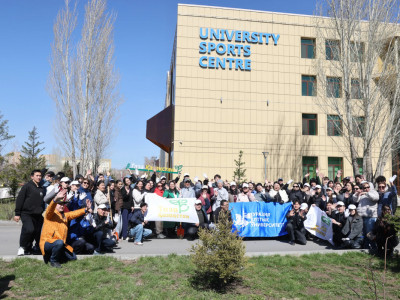 ЕҰУ студенттері «Таза Қазақстан» акциясы аясында сенбілік өткізді