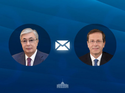 Мемлекет басшысы Израиль президентін құттықтады