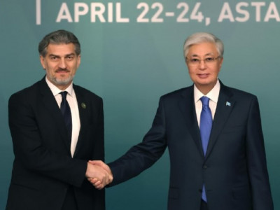 Мемлекет басшысы Грузия президентімен кездесті