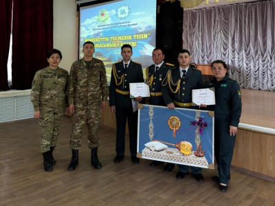 Өзге ұлт әскери қызметкерлері мемлекеттік тілді ұлықтады