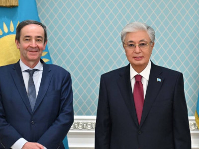 Президент Electricité de France компаниясының жетекшісімен кездесті