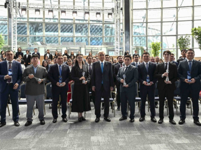 Президент «Alem.ai battle»» ұлттық байқауы мен AI Governance Cup» байқауының жеңімпаздарын марапаттады