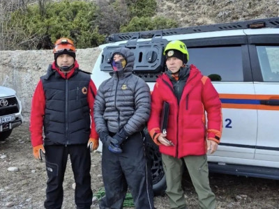 Алматы тауларында адасып кеткен турист табылды