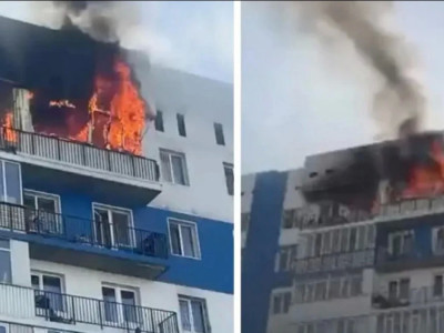 Алматыда «Асыл Арман» тұрғын үй кешенінен өрт шықты