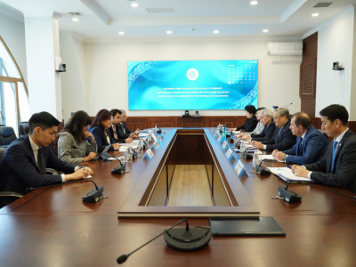 Орталық сайлау комиссиясында ЕҚЫҰ ДИАҚБ директорымен кездесу өтті