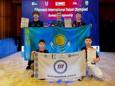 Астаналық жас инженерлер робототехникадан халықаралық олимпиадада жүлделі болды