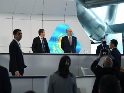 Қазақстан мен Израиль президенттері Alem.ai орталығына барды