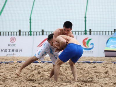 Қазақстандық үш балуан жағажайдағы Азиаданың плей-офф кезеңіне өтті