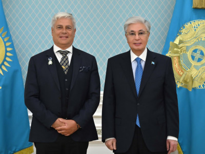 Мемлекет басшысы Халықаралық кинология федерациясының президенті Тамаш Яккельді қабылдады