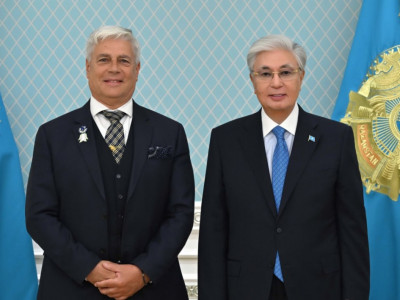 Мемлекет басшысы Халықаралық кинология федерациясының президенті Тамаш Яккельді қабылдады