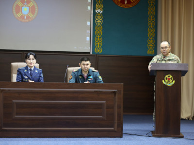 Ұлттық ұланда тұрмыстық зорлық-зомбылықтың алдын алу мәселесі талқыланды