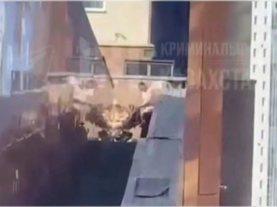 Астана тұрғыны әйелін жұрттың көзінше сабаған