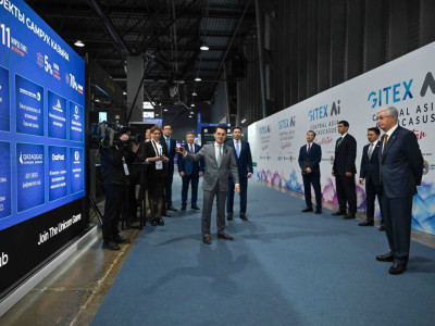 Мемлекет басшысы GITEX AI Central Asia & Caucasus көрмесіне барды
