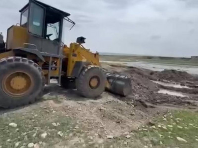 Талдықорғанда құм мен қиыршық тасты заңсыз өндірген тұрғын ұсталды