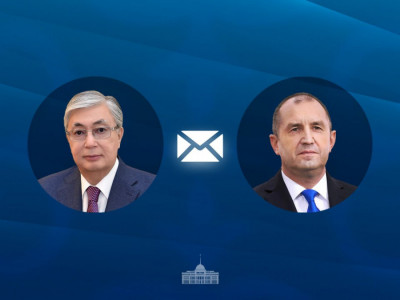 Қасым-Жомарт Тоқаев Румен Радевке құттықтау жеделхатын жолдады