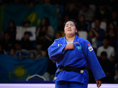 Аида Тойшыбекова дзюдодан Астанадағы Grand Slam турнирінде қола медальға ие болды