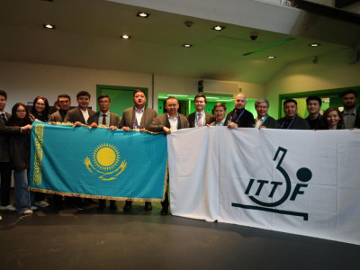 Келесі жылы Қазақстанда үстел теннисінен әлем чемпионаты өтеді
