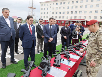 Конституциялық сот өкілдері Ұлттық ұланның қызметімен танысты