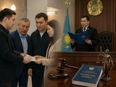 Емтихансыз жүргізуші куәлігін уәде еткен тұрғын жазаланды