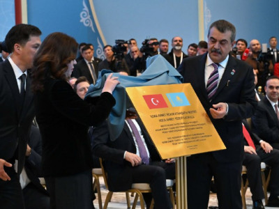 Тоқаев пен Ердоған Қожа Ахмет Ясауи атындағы мектептің ашылу рәсіміне қатысты