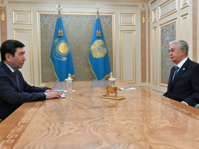 Президент Мәжіліс Төрағасы Ерлан Қошановты қабылдады