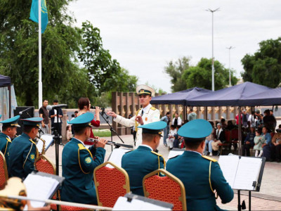 Ұлттық ұланның әскери дирижерлері жаңа форматтағы оқу-әдістемелік жиыннан өтті