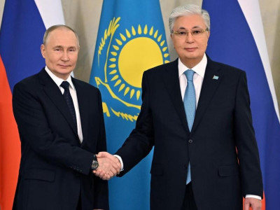 Владимир Путин Қазақстанға мемлекеттік сапармен келді