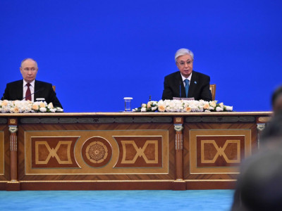 Қазақстан мен Ресей президенттері БАҚ өкілдеріне арналған брифинг өткізді