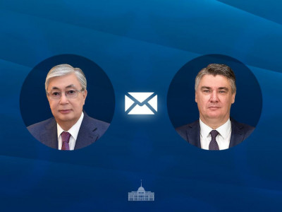 Мемлекет басшысы Хорватия Президентіне құттықтау жеделхатын жолдады