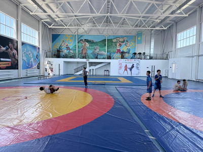 Ақмола облысында жаңа спорт кешені пайдалануға берілді