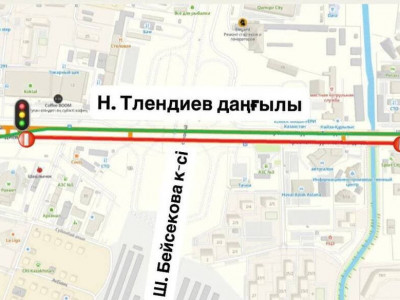 Астанадағы үлкен көше бір айға жабылады