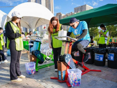 Astana Half Marathon қатысушылары «Таза Қазақстан» акциясына қолдау көрсетті