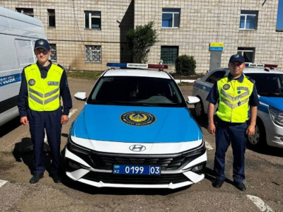 Ақмола облысында полицейлер бойжеткенді құтқарып қалды