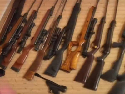 Жыл басынан бері 1200-ден астам заңсыз қару тәркіленді