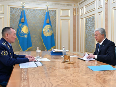 Мемлекет басшысы Қорғаныс министрі Дәурен Қосановты қабылдады