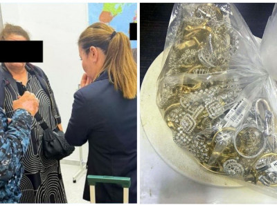 15 жиынтық сырға мен сақина, 8 білезік: Кеденшілер жолаушының жыныс мүшесіне жасырылған әшекейлерді тәркіледі