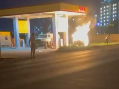 Ақтөбеде газ құю бекетінде көлік өртеніп, үш адам тірідей жанып кетті