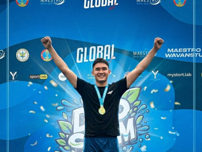 Ұландық спортшы EСО SWIM жүзу жарысының жеңімпазы атанды