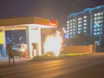 Ақтөбеде көлік өртенді: зардап шеккен адамның жағдайы белгілі болды