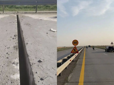 Ақмола мен Павлодар облысында автожолдар күннің ыстығынан бүлініп жатыр
