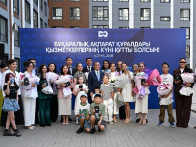 Президент атынан Астанада бір топ БАҚ қызметкеріне пәтер берілді