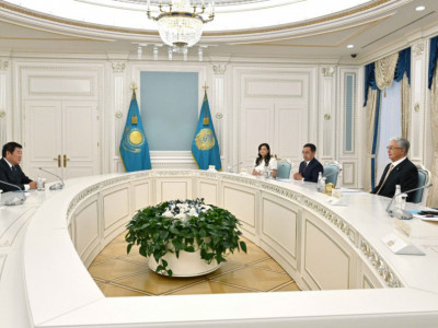 Президент халықаралық гимнастика ұйымдарының жетекшілерімен кездесті