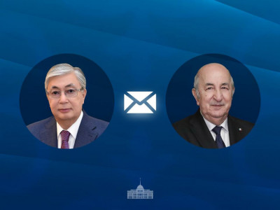 Мемлекет басшысы Алжир президентін құттықтады