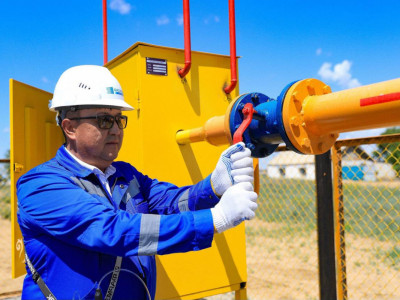 Ақтөбенің бес ауылына газ тартылды