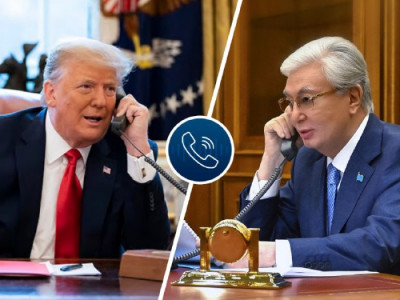 Мемлекет басшысы АҚШ президенті Трамппен телефон арқылы сөйлесті