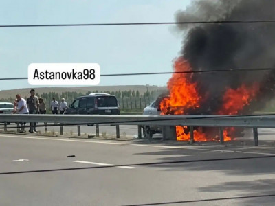 Астана – Петропавл тасжолында көлік өртеніп, үш адам қаза тапты