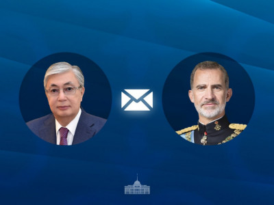 Президент Испания Королі VI Фелипеге құттықтау жеделхатын жолдады