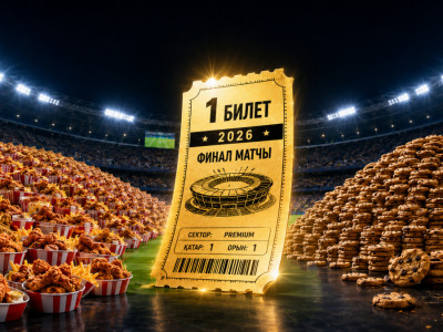 4 520 KFC баскеті, 31 жылға жететін печенье: әлем чемпионатының билеті қаншадан сатылды?