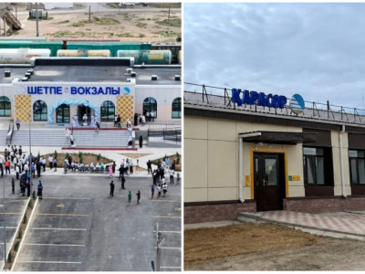 Елімізде тағы екі теміржол вокзалы жаңартылып, пайдалануға берілді