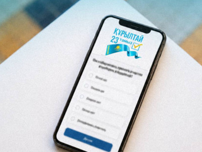 Азаматтардың 70,3 пайызы Құрылтай сайлауында дауыс беруге ниетті – телефон арқылы сауалнама